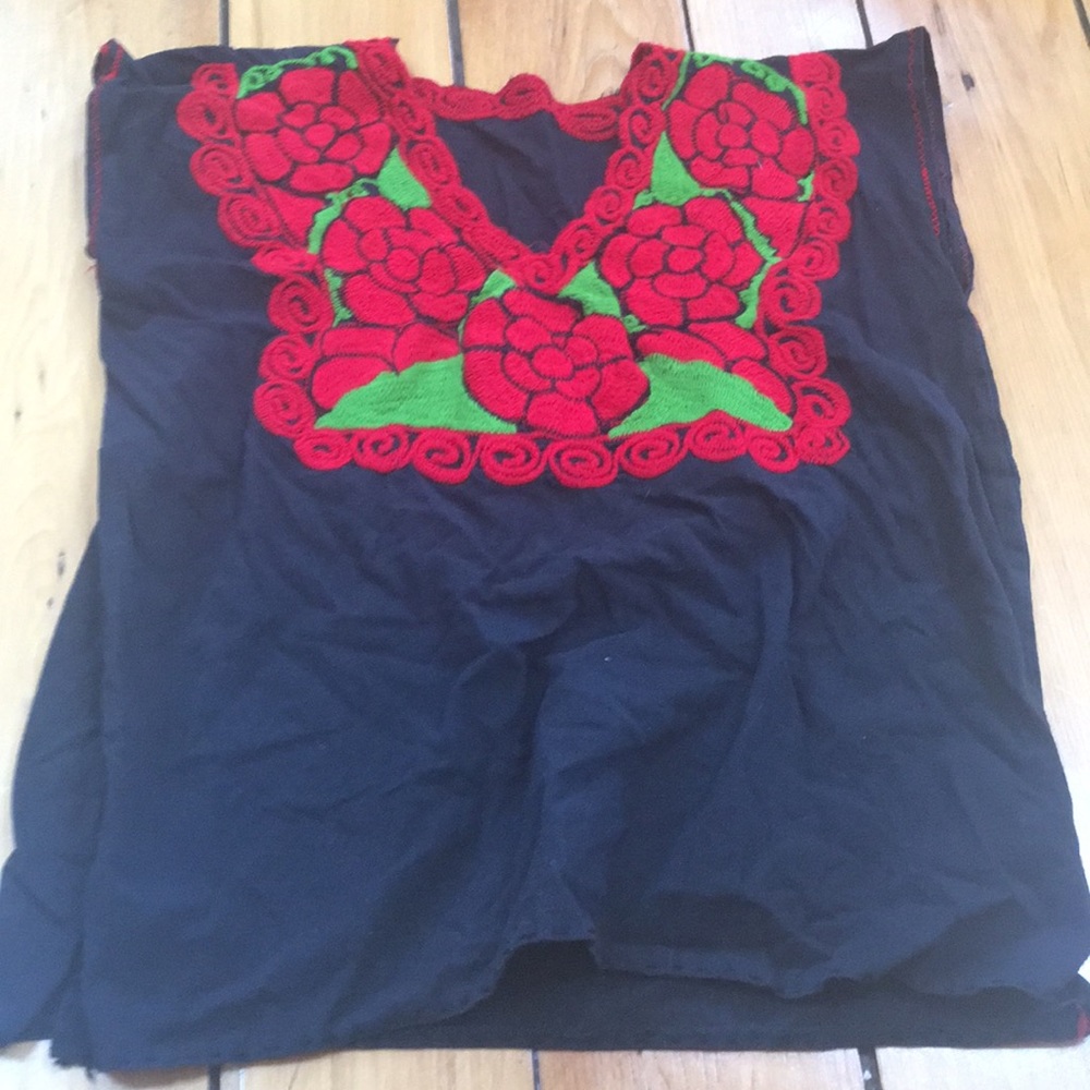 Handmade Mexican boho top